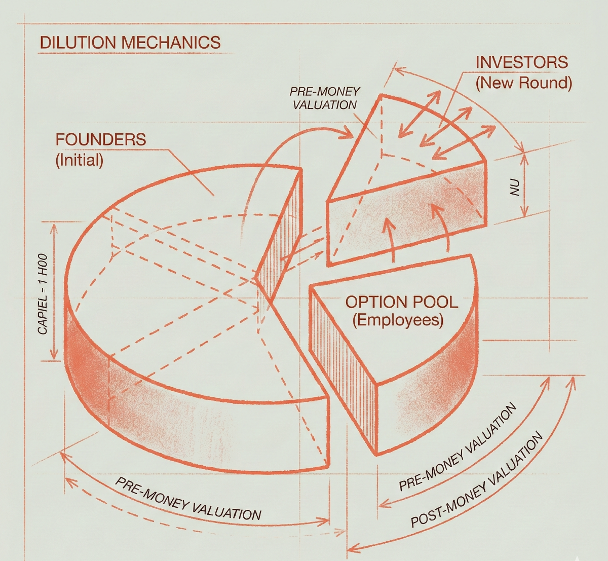 A walkthrough on valuation and dilution in startups