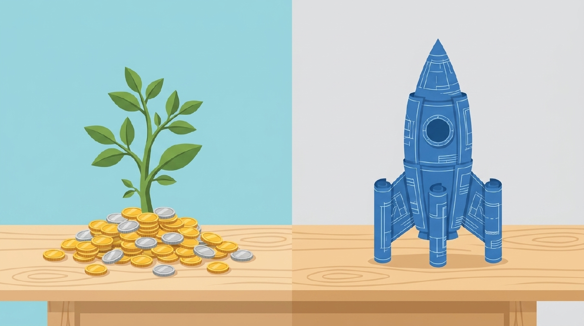 Bootstrapping vs. Venture Capital: The Mechanics of Funding Your Startup