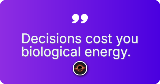 Treat reusable decisions like reusable doors.