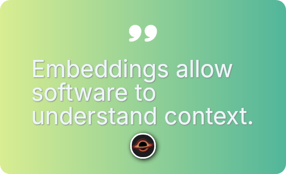 Computers understand math, not language.