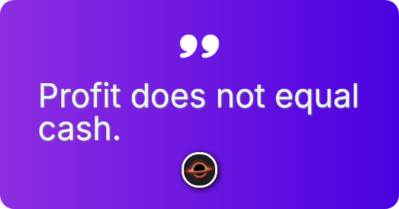 Cash keeps the lights on.