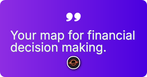 Your map for financial decision making.