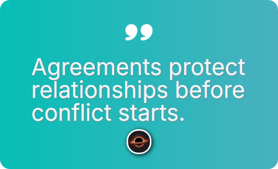 Clarity on roles increases operational speed.