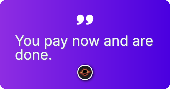 Input is known, output is variable.