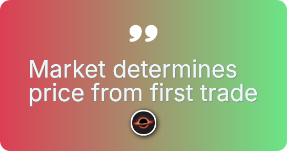 No lock up period for shareholders