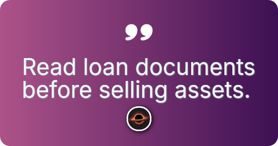 Lenders lend to you, not your buyer.