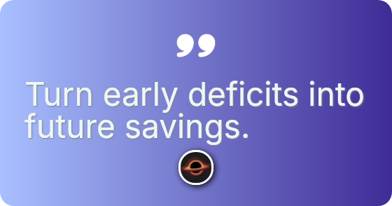 Losses today can become assets tomorrow.