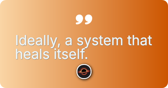 Mesh networks eliminate the single failure point.