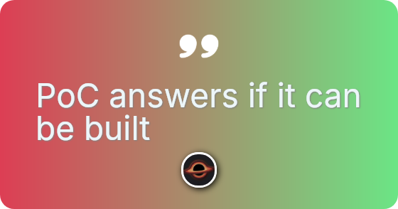 Focus on technical risks first