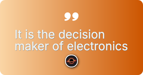 A small input controls a large output