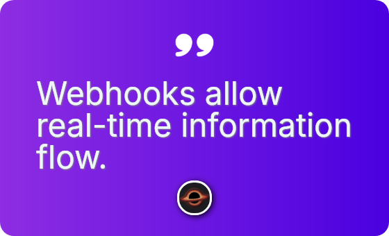 Webhooks are the reverse of APIs.