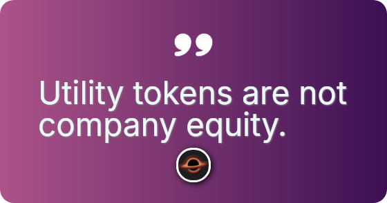 ICOs are fundraising, not revenue.