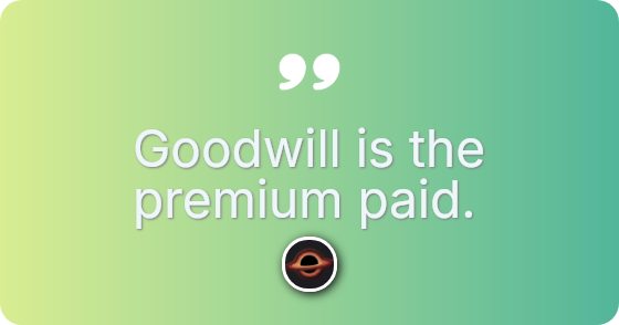 You cannot sell goodwill separately.