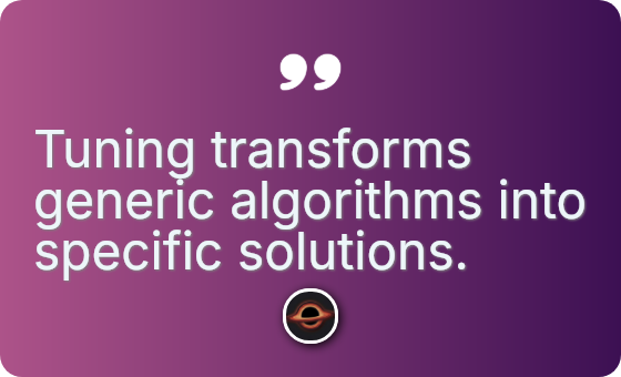 Hyperparameters are the external controls of AI.