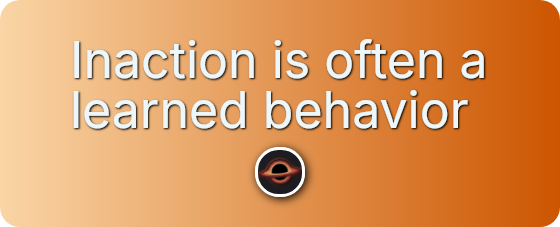 Distinguish exhaustion from a loss of hope