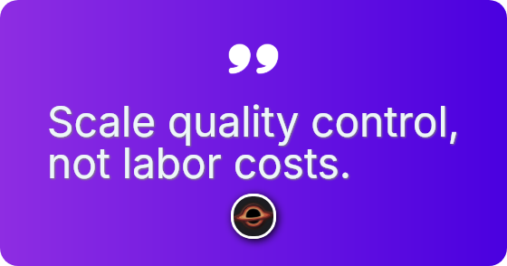 Machine vision demands controlled lighting.