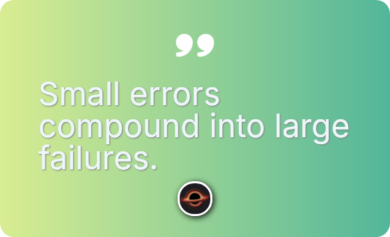 Odometry is relative, not absolute.